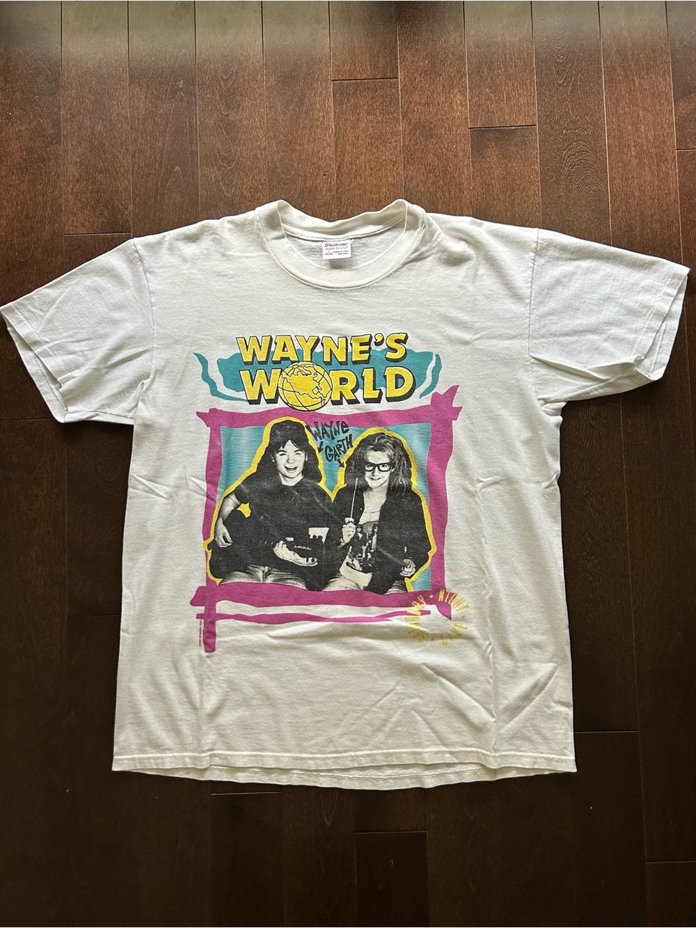 Wayne’s World 1990 Vintage Saturday Night Live Graphic Tee
